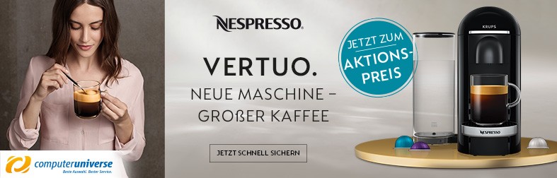 Nespresso Vertuo Aktion