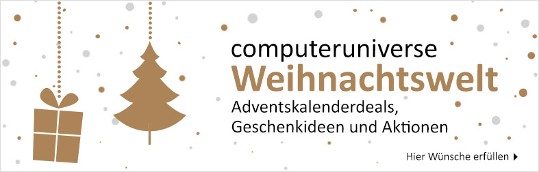Weihnachten bei computeruniverse