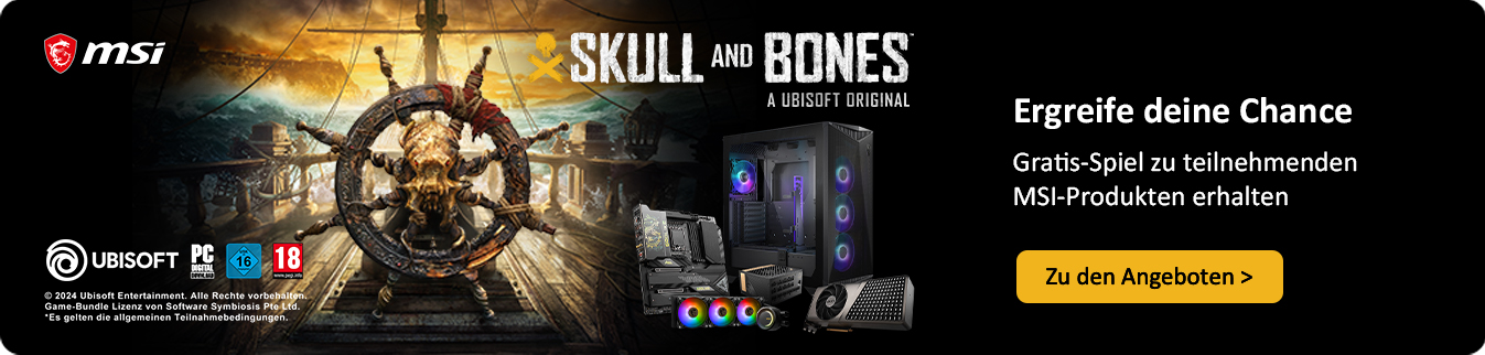 MSI-Aktion Skull and Bones