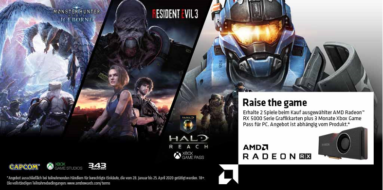AMD Raise the game Bundle Radeon RX 5700 XT
