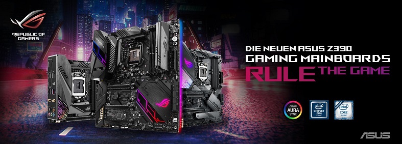 ASUS Z390 Gaming Mainboards