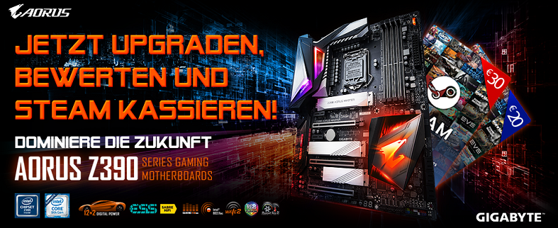 Gigabyte Z390 Steam