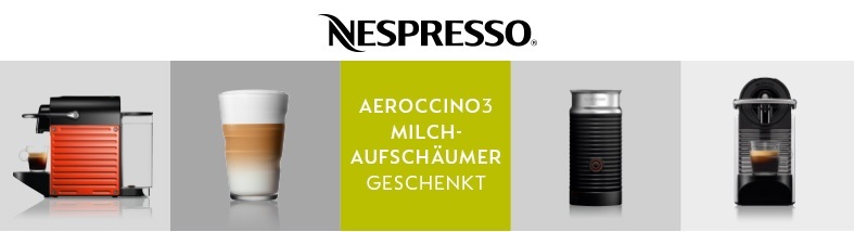 Nespresso Pixie Aktion