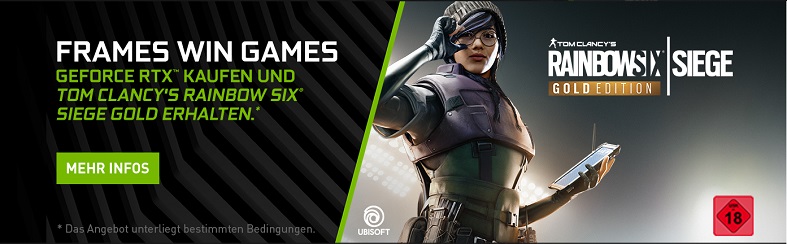 Nvidia RTX Rainbow Six Bundle