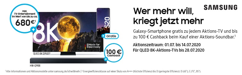Samsung Ich will mehr