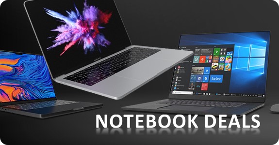 Notebook Deals der Woche bei computeruniverse Banner