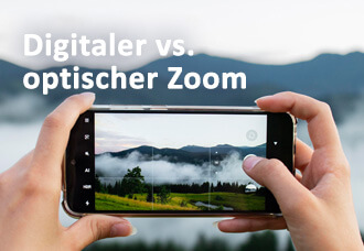 Digitaler vs. optischer Zoom Smartphone