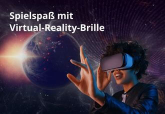 Spielspaß mit Virtual-Reality-Brille Thumb