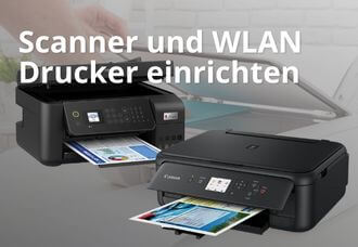 WLAN Drucker mit Scanner einrichten Thumb
